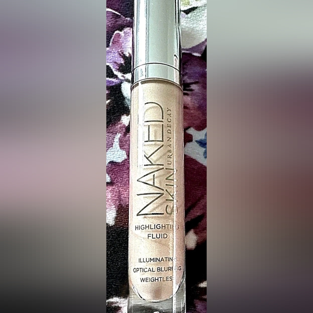 URBAN DECAY NAKED SKIN SIN HIGHLIGHTING ILLUMINATING FLUID PALE GOLD PEARL NEW